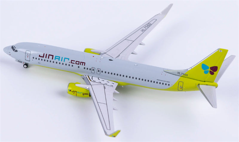 AeroPolaris 1:400 Jin Air B737-800 HL7560 DIECAST Model