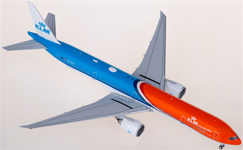 NG Models KLM for Boeing 777-300ER PH-BVA 1:400 Airplane Pre-built  Airliner Model Display