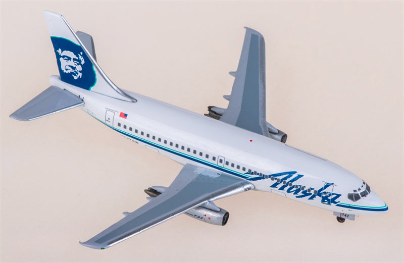 AeroClassics 1:400 Alaska Airlines Boeing 737-200 N747AS Model