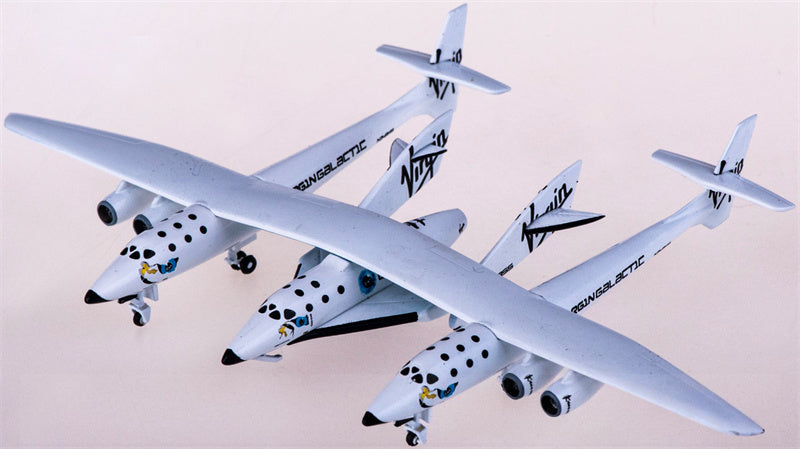 JC Wings Virgin Galactic White Knight II N348MS 1:400 Diecast Model view 1
