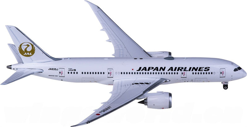 Phoenix Japan Airlines Boeing 787-8 JA835J 1:400 Diecast Model view 2