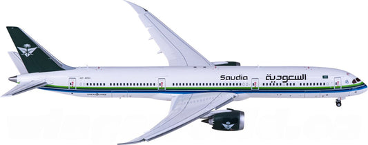 JC Wings Saudia Boeing 787-10 HZ-AR32 Flaps Down 1:400 Diecast Model view 1