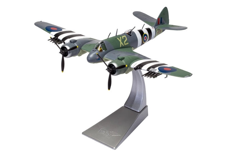 CORGI Bristol Beaufighter TF.X NE775 - 'X2' No.455 (RAAF) Squadron the 'ANZAC Strike Wing' RAF Langham Norfolk June 1944 1:72 Airplane Pre-built Model