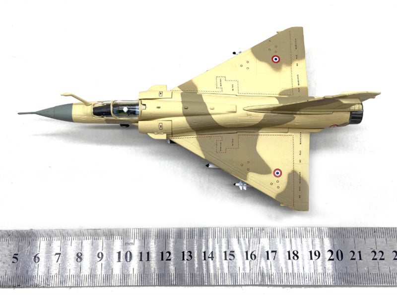FLOZ French Mirage 2000 fighter jet 1:100 Aircraft Pre-built Model