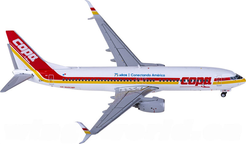 Geminijets Copa Airlines Boeing 737-800S HP-1841CMP 1:400 Diecast Model view 2