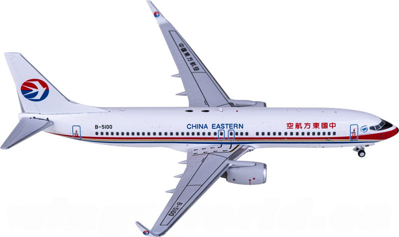 Yu China Eastern Boeing 737-800 B-5100 1:400 Diecast Model view 3