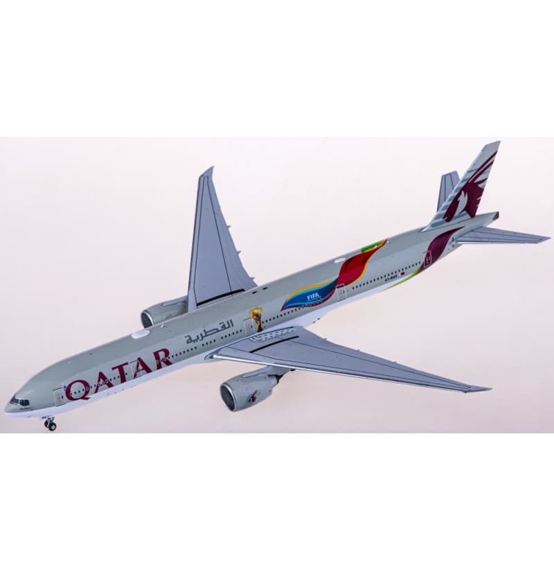 NG Models Qatar Boeing 777-300ER A7-BAX 1:400 Aircraft Pre-built  Airliner Model Display