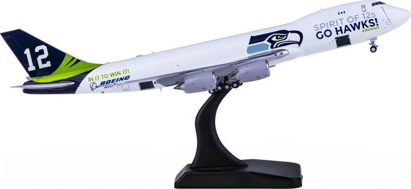 JC Wings Boeing 747-8F N841BA Interactive Series 1:400 Diecast Model view 4