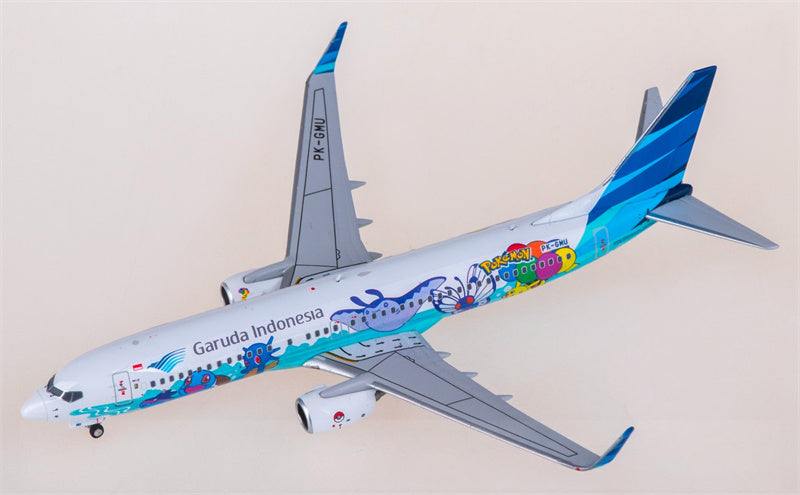 NG Models 1:400 Garuda Indonesia Boeing 737-800 PK-GMU Model