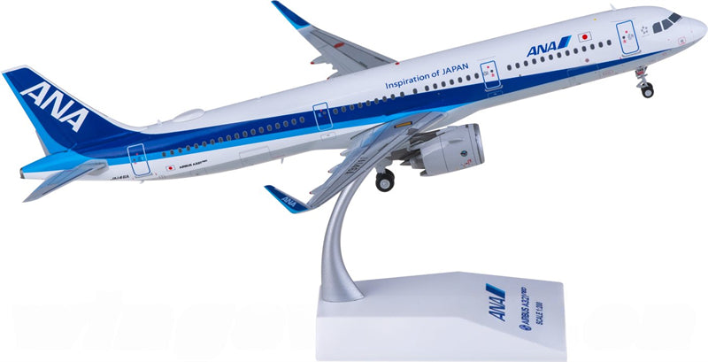 JC Wings ANA Airbus A321neo JA146A 1:200 Diecast Model view 2