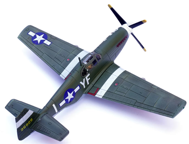 FLOZ The 355th Squadron 358th Air Wing US P-51B Mustang II fighter 1:72 Aircraft Pre-built Model