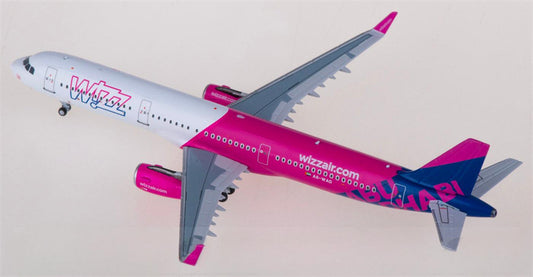 NG Models Wizz Air Airbus A321neo A6-WAD 1:400 Diecast Model view 1