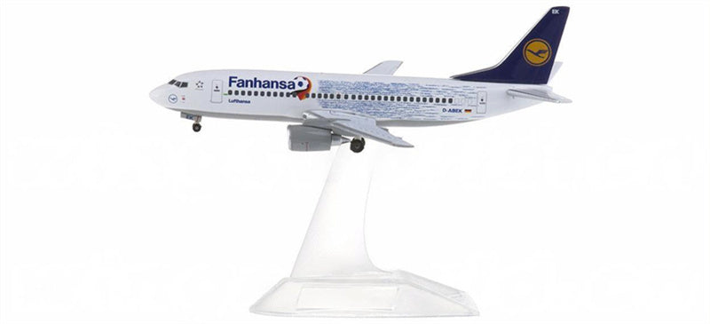 Herpa Lufthansa Boeing 737-300 D-ABEK 1:400 Diecast Model view 3