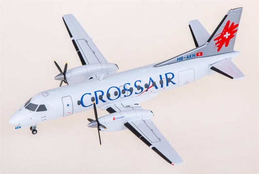 Herpa 1:200 Crossair Saab 340 HB-AKN Model