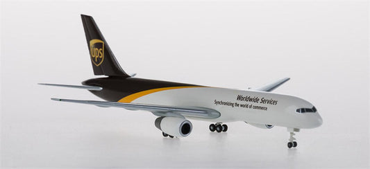 Hogan UPS Boeing 757-200 1:400 Diecast Model view 1