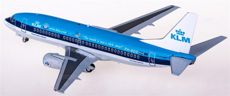 JC Wings KLM Boeing 737-300 PH-BDD 1:200 Diecast Model view 2