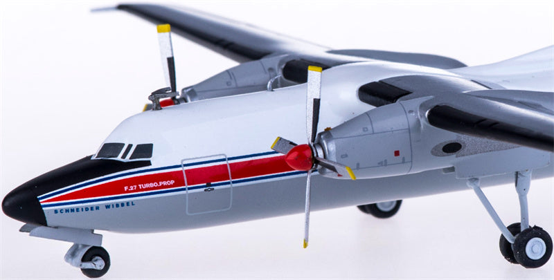 Herpa LTU International for Fokker 27 D-BAKE 1:200 Aircraft Pre-built  Airliner Model Display