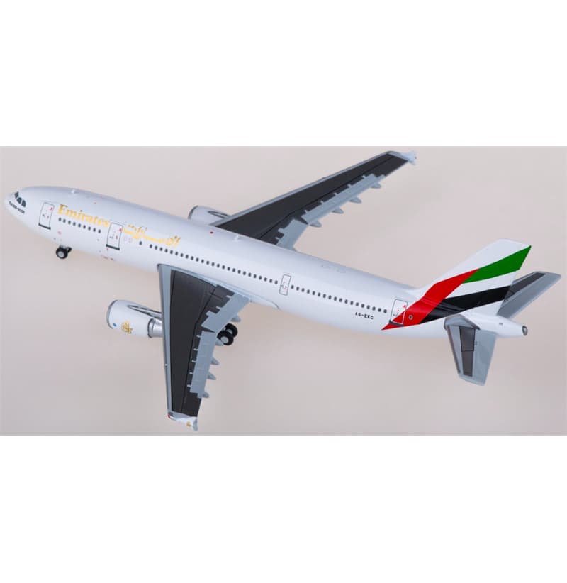 Geminijets Emirates Airbus A300B4-600R A6-EKC 1:400 Aircraft Pre-built  Airliner Model Display