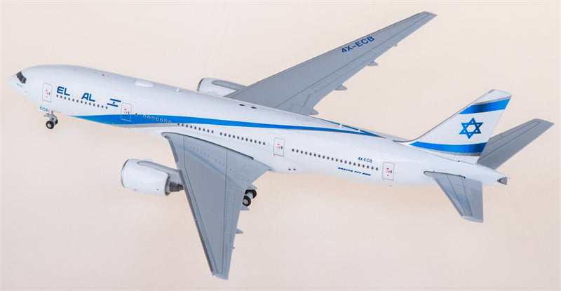 Geminijets 1:400 El Al Boeing 777-200ER 4X-ECB Model