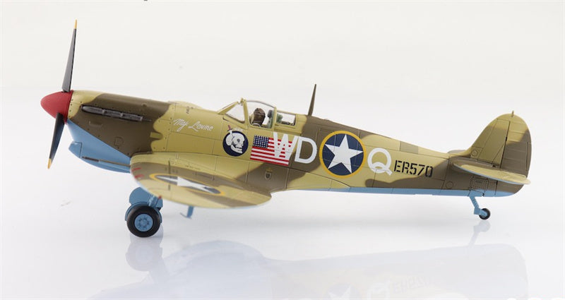 HOBBY MASTER Spitfire Vb, Trop ER570 4th FS 52nd FG MACAF August 1943 0.075 Aircraft Pre-built Model
