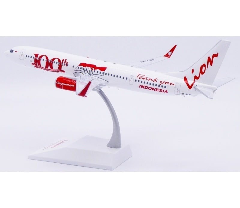 JC Wings 1:200 Lion Air B737-900ER PK-LOF  DIECAST Model