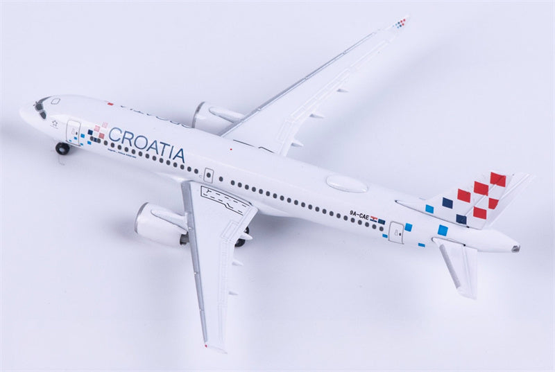 Herpa 1:500 Croatia Airlines Airbus A220-300 9A-CAE  Diecast Model