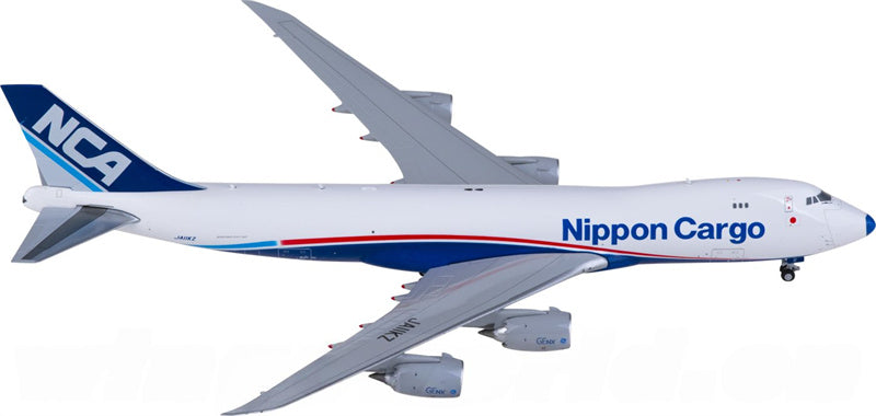 JC Wings Nippon Cargo Airlines Boeing 747-8F JA11KZ 1:400 Diecast Model view 1