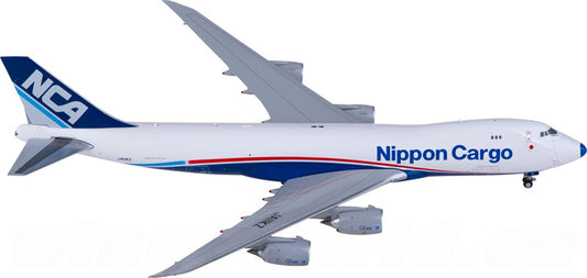 JC Wings Nippon Cargo Airlines Boeing 747-8F JA11KZ 1:400 Diecast Model view 1
