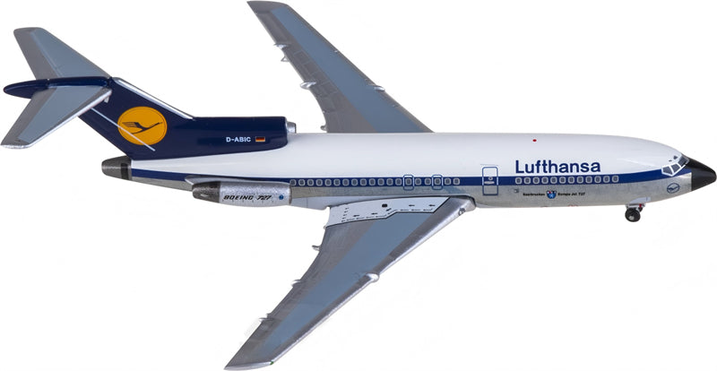 Aeroclassics 1:400 Lufthansa Boeing 727-100 D-ABIC  DIECAST Model