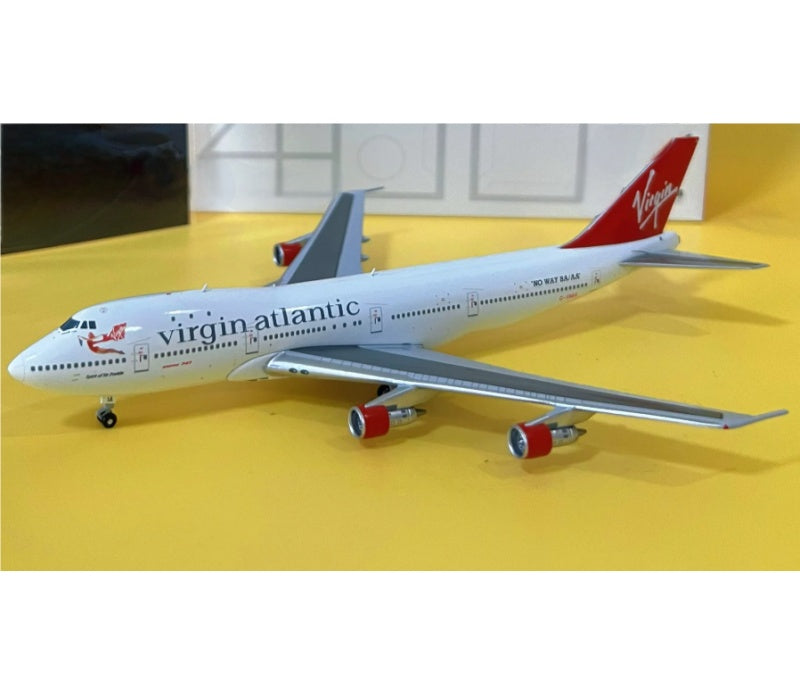 BigBird 1:400 Virgin Atlantic B747-100 G-VMIA  DIECAST Model