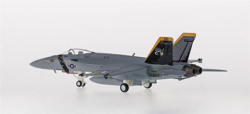 Hogan US Navy for Boeing F/A-18E Super Hornet VX-9 Evaluators XE 100 1:200 Airplane Pre-built  Airliner Model Display
