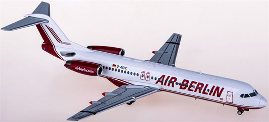 Herpa Air Berlin Fokker 100 D-AGPK 1:200 Diecast Model view 1