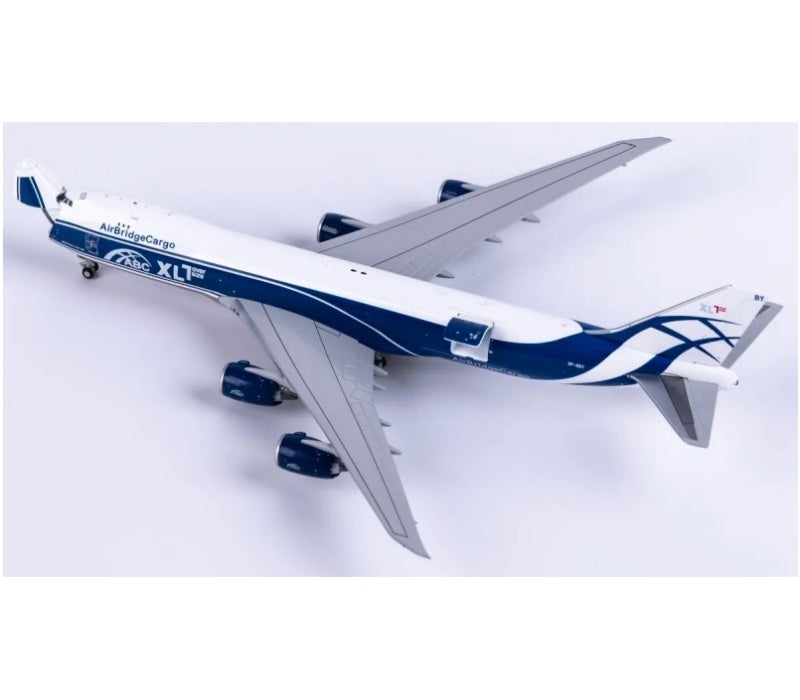 HX Models 1:400 Air Bridge Cargo Boeing 747-8F VP-BBY Interactive Series DIECAST Model
