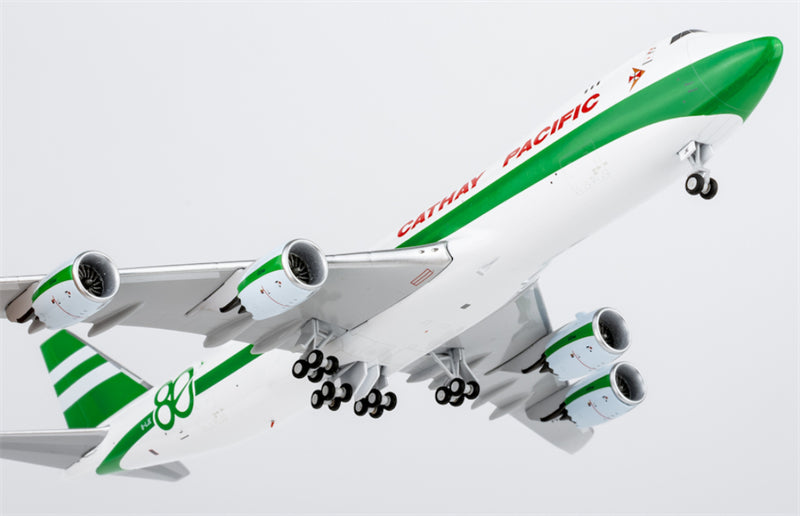 NG Models 1:400 Cathay Pacific Boeing 747-8F B-LJE  DIECAST Model