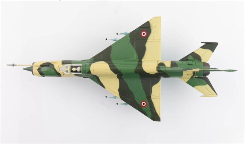HOBBY MASTER MIG-21MF Nile Valley late scheme Egyptian Air Foroe 1970s 1:72 Airplane Pre-built Model