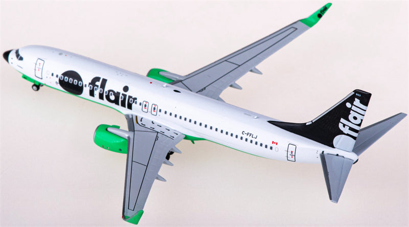 NG Models Flair Airlines Boeing 737-800 C-FFLJ 1:400 Diecast Model view 2