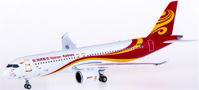 NG Models Hainan Airlines for Comac C919 B-OOHU 1:400 Airplane Pre-built  Airliner Model Display