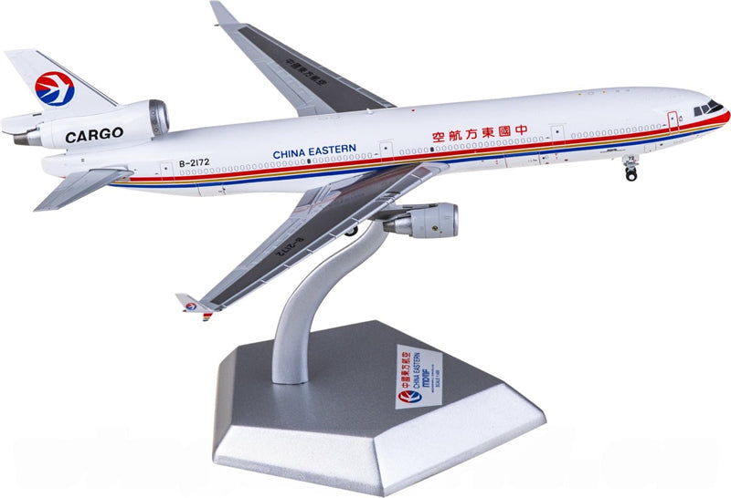 HX Models 1:400 China Eastern Cargo Airlines McDonnell Douglas MD-11F B-2172 Interactive Series Model
