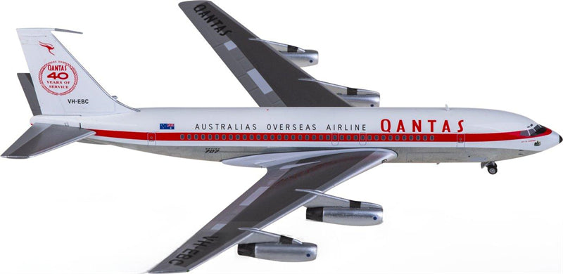 AeroClassics 1:200 Qantas Boeing 707-100 VH-EBC Model