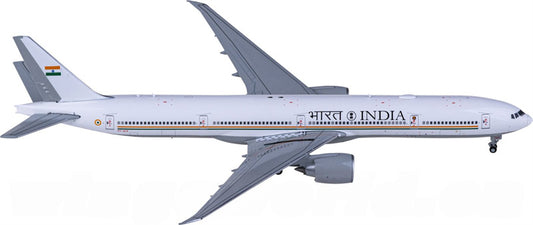 JC Wings Government of India Boeing 777-300ER VT-ALV 1:400 Diecast Model view 1