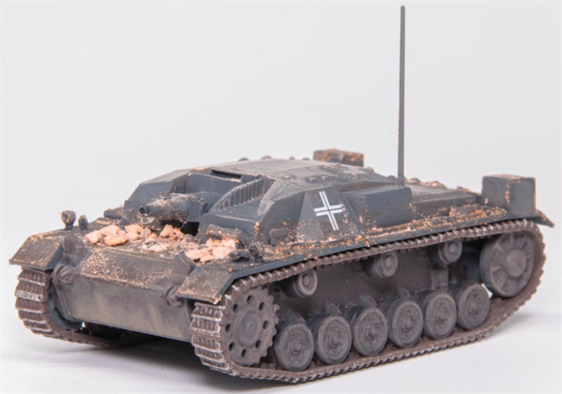 Dragon German StuG.III Ausf.A LAH W/Rubble 1:72 Tank Pre-built Model