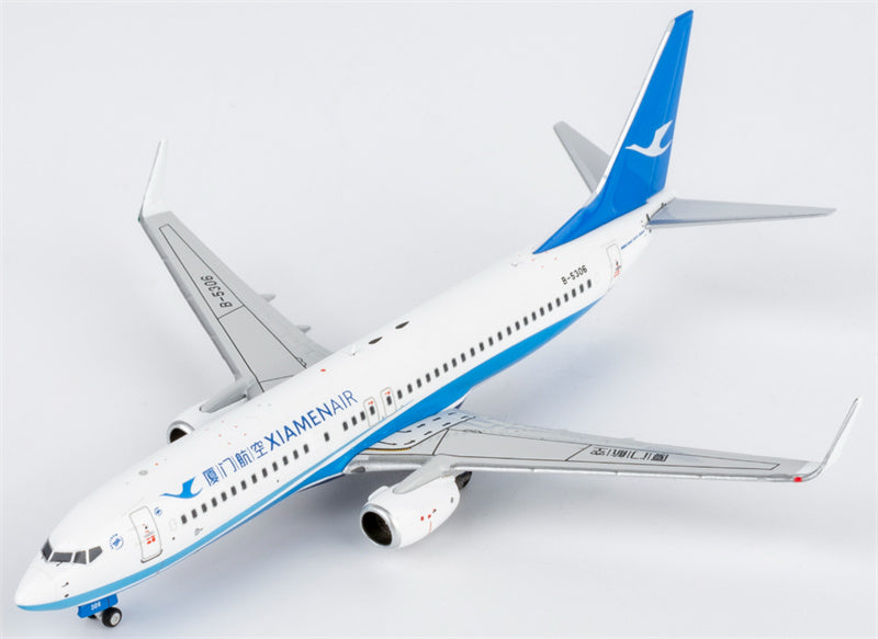 NG Models XiamenAir Boeing 737-800 B-5306 1:400 Diecast Model view 1
