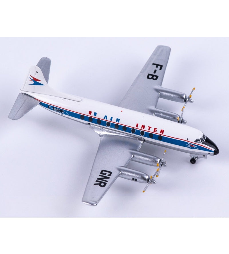 Aeroclassics 1:400 Air Inter Vickers Viscount 700 F-BGNR  DIECAST Model