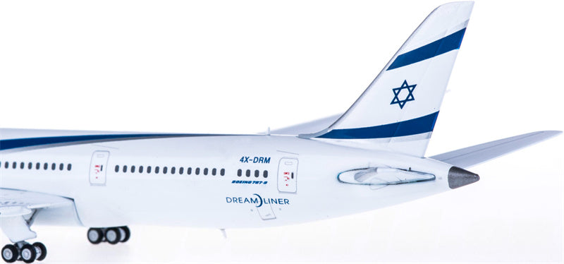 Geminijets EL AL Israel Airlines Boeing 787-9 4X-DRM 1:400 Diecast Model view 3
