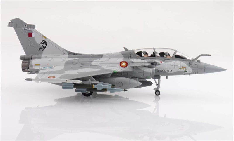 HOBBY MASTER Rafale DQ QA209 Qatar Emiri Air Force 2021 1:72 Airplane Pre-built Model