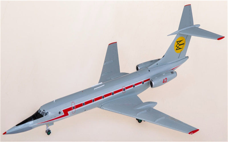 Patriot Ukrainian Air Force Tupolev TU-134UBL 42 1:200 Diecast Model view 1