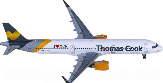 JC Wings Thomas Cook Airbus A321 G-TCDM 1:400 Diecast Model view 1