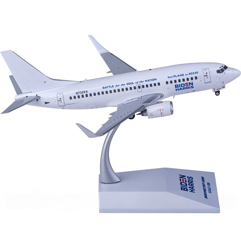 JC Wings Boeing 737-500 N732KA 1:200 Aircraft Pre-built  Airliner Model Display