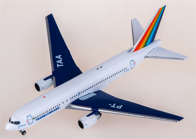AeroClassics Trans Brazil Boeing 767-200 PT-TAA 1:400 Diecast Model view 2