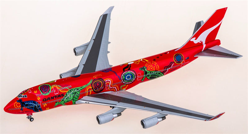 HX Models 1:400 Qantas Boeing 747-400 VH-OEJ Model